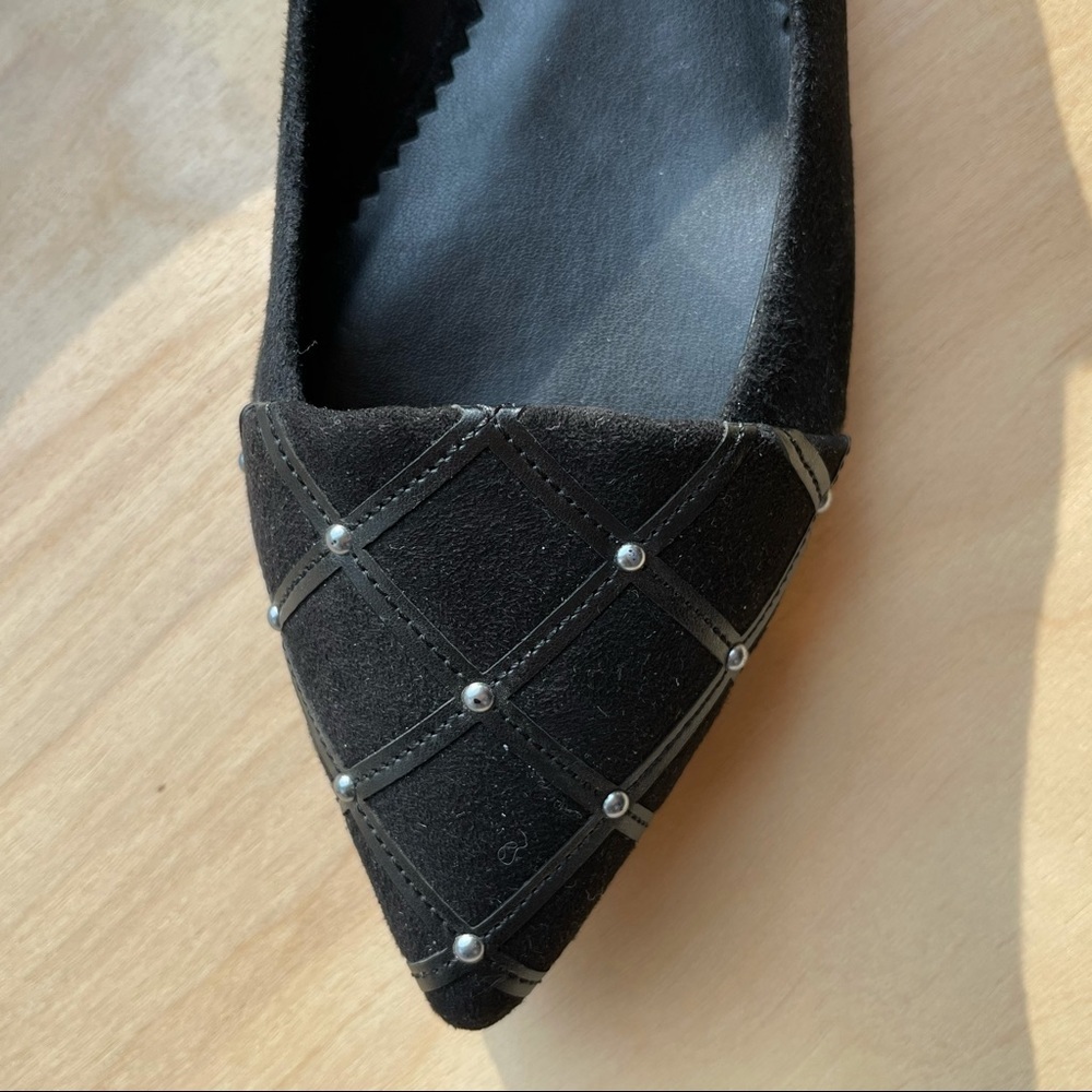 Karla Lagerfeld Paris, Nala Quilted Leather Flats